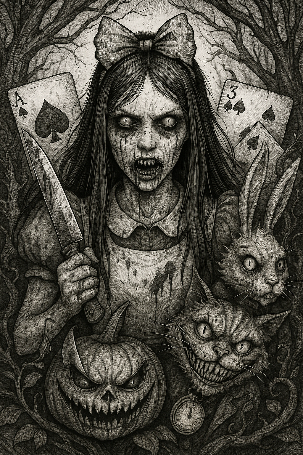 Shadowrose Adult Coloring Pages - Digital Download