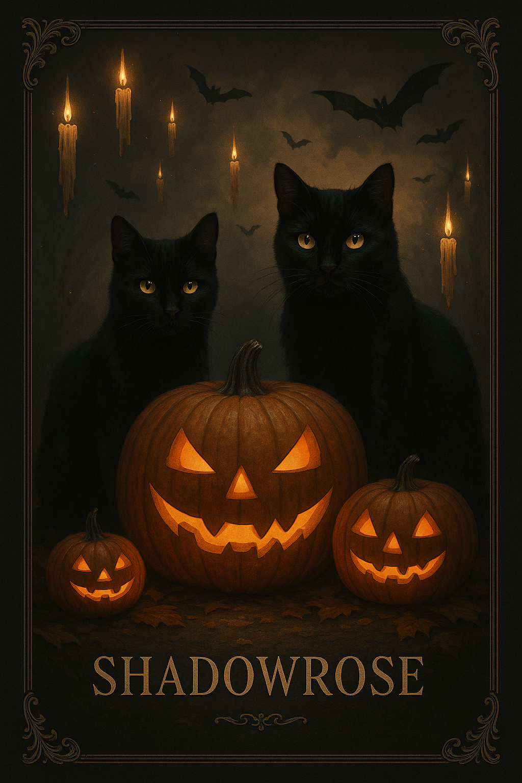 Shadowrose Digital Wallpaper Collection