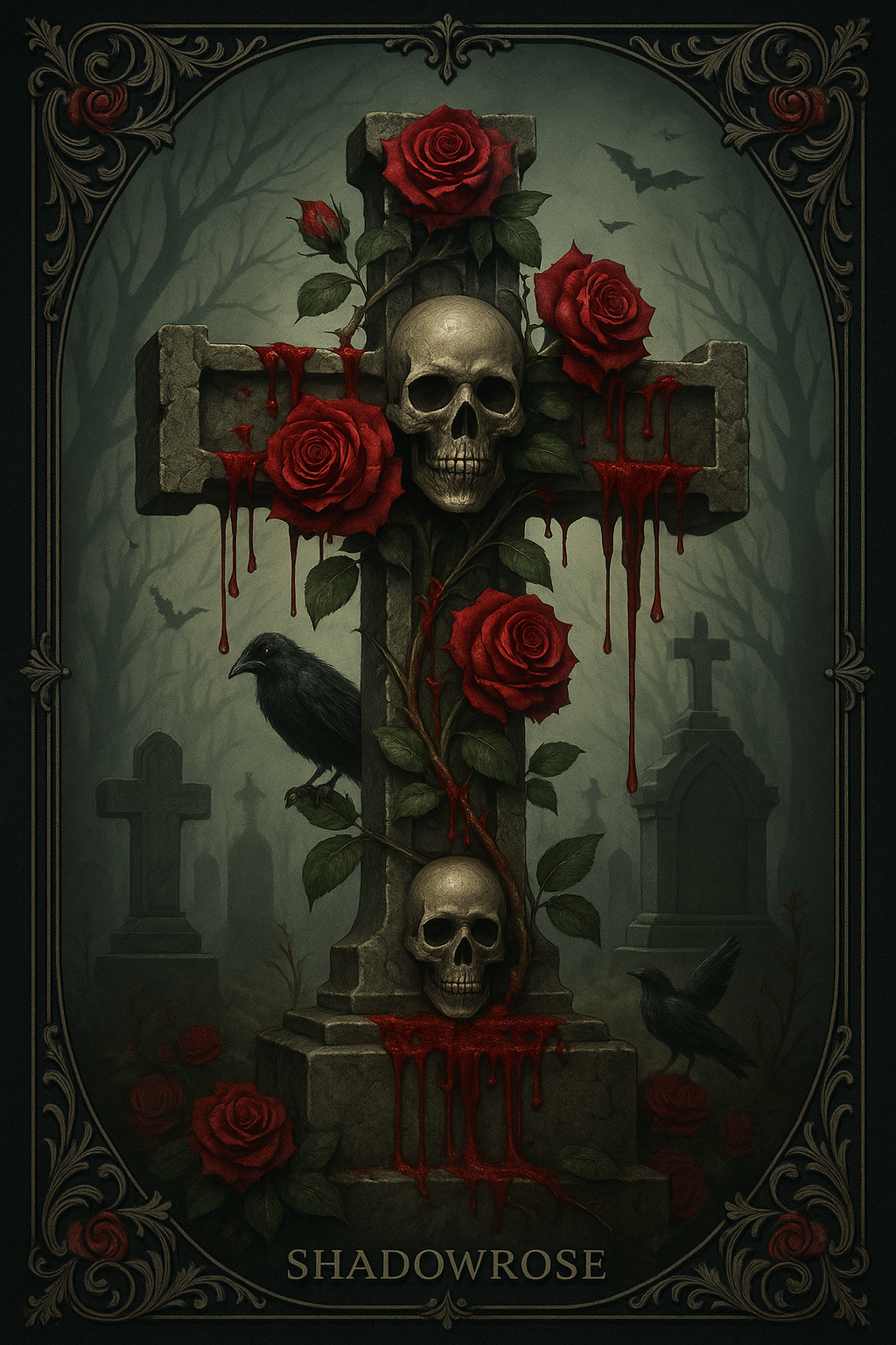 Shadowrose Digital Wallpaper Collection