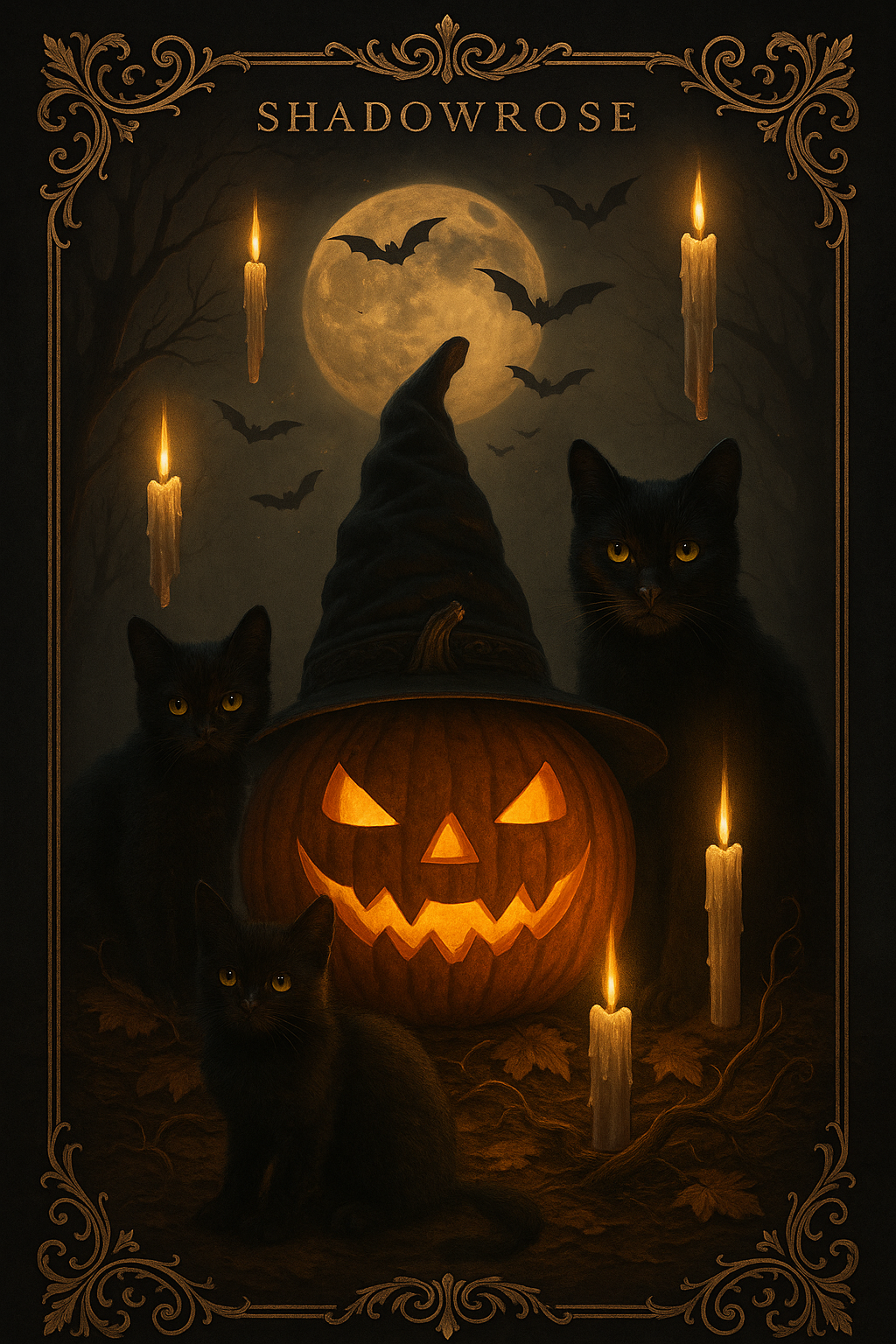 Shadowrose Digital Wallpaper Collection