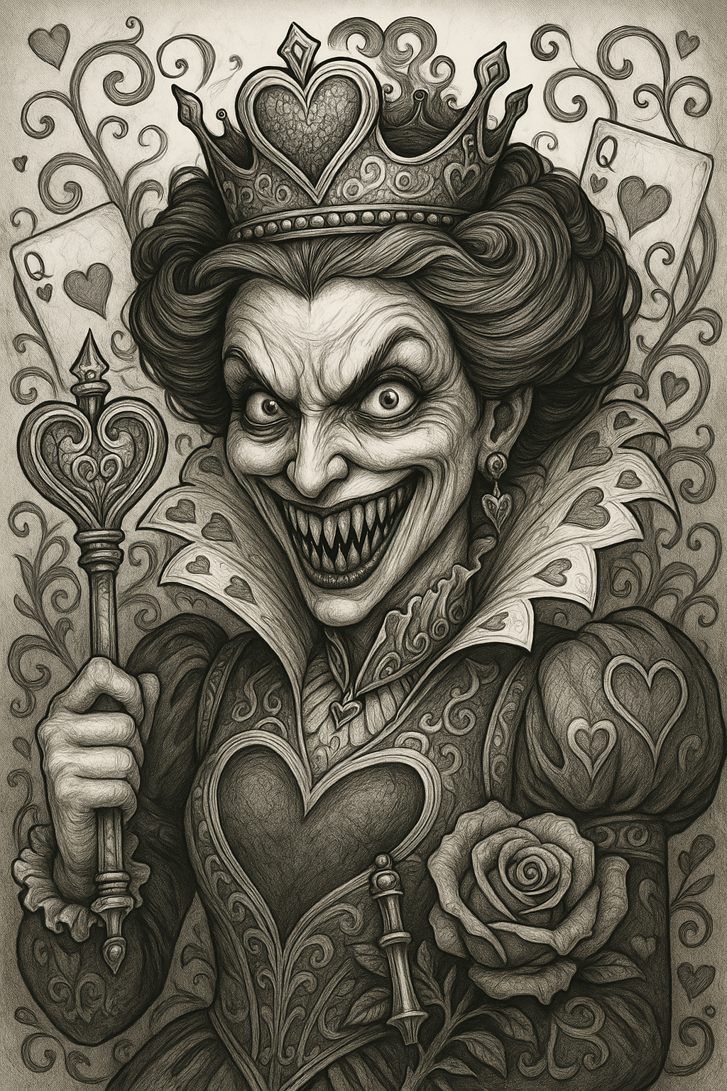 Shadowrose Adult Coloring Pages - Digital Download